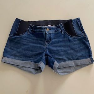 Denim jean maternity shorts Isabel size 4